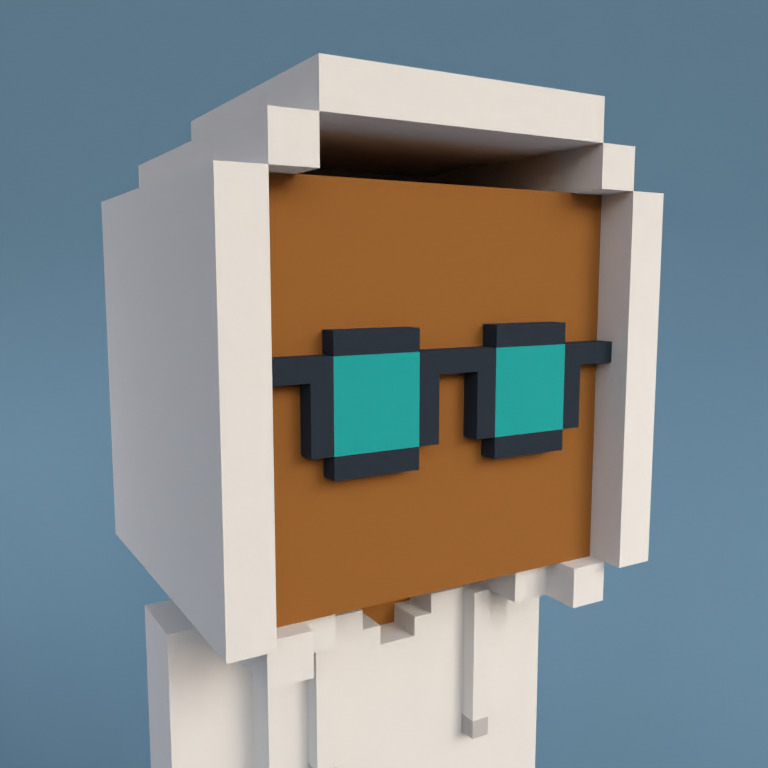 Meebit #3724 — Portrait