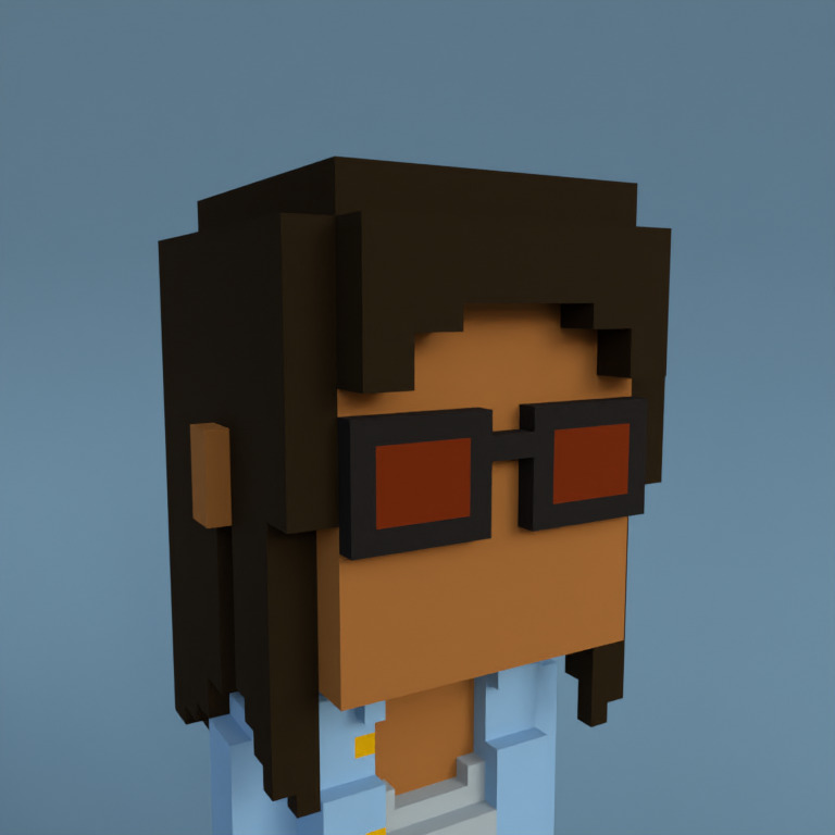 Meebit #3727 — Portrait