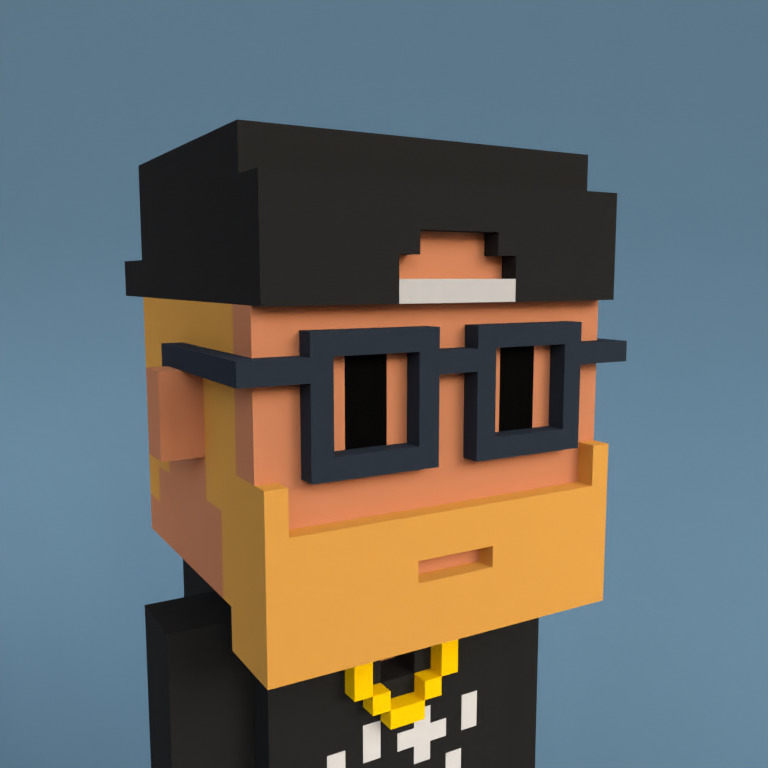 Meebit #3729 — Portrait