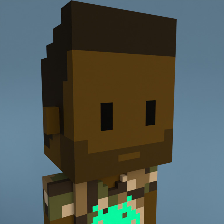 Meebit #3731 — Portrait