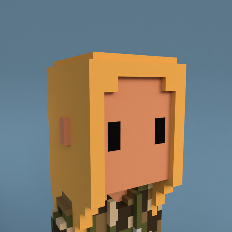 Meebit #3732 — Portrait