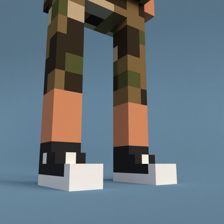 Meebit #3732 — Shoes