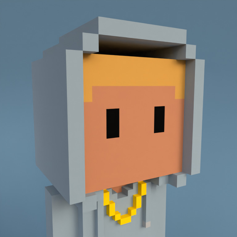 Meebit #3733 — Portrait