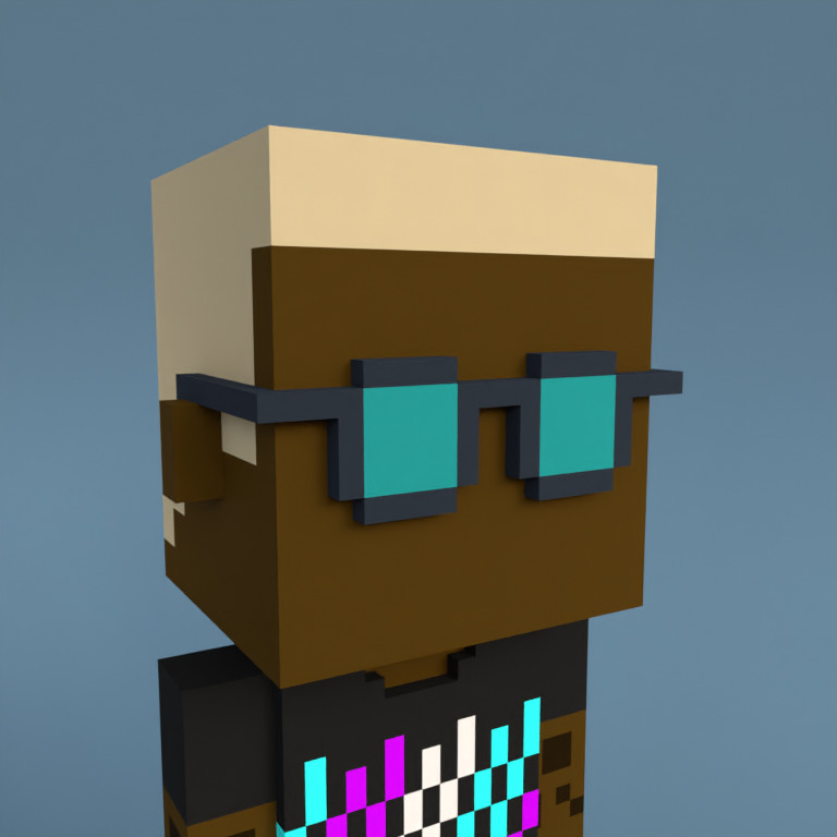 Meebit #3736 — Portrait