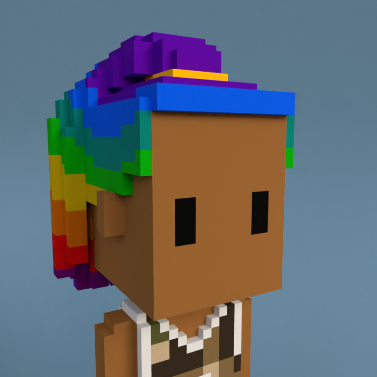 Meebit #3737 — Portrait
