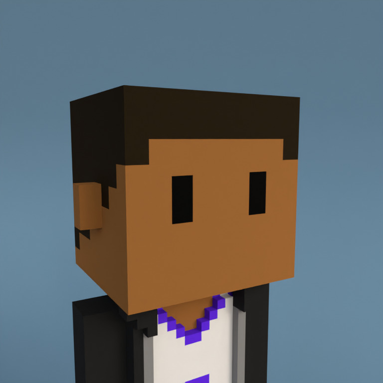 Meebit #3738 — Portrait