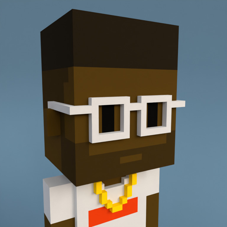Meebit #3740 — Portrait