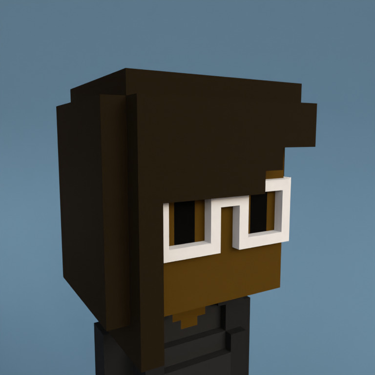 Meebit #3742 — Portrait