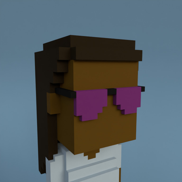 Meebit #3743 — Portrait