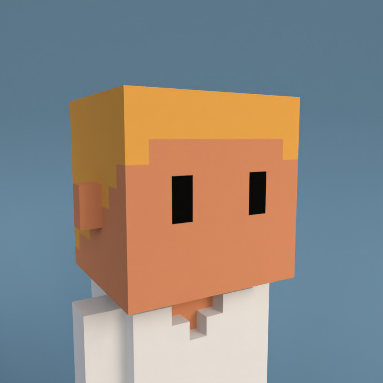 Meebit #3747 — Portrait