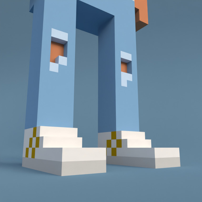 Meebit #3748 — Shoes