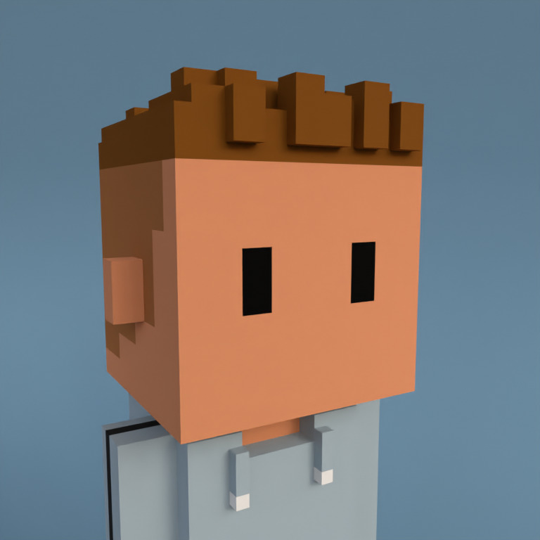 Meebit #3751 — Portrait