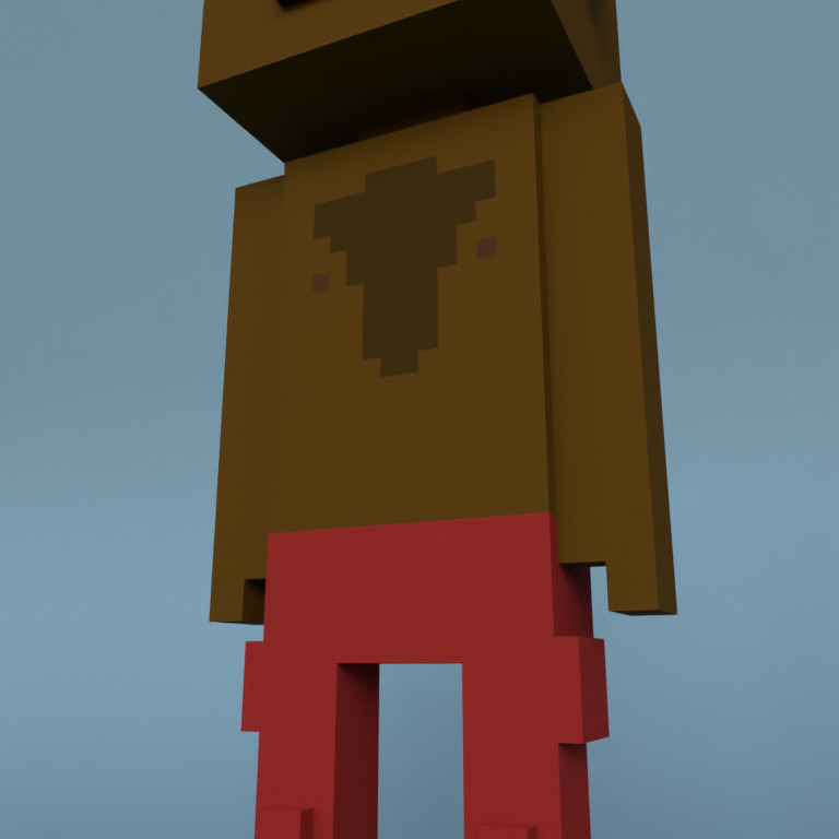 Meebit #3753 — Outfit
