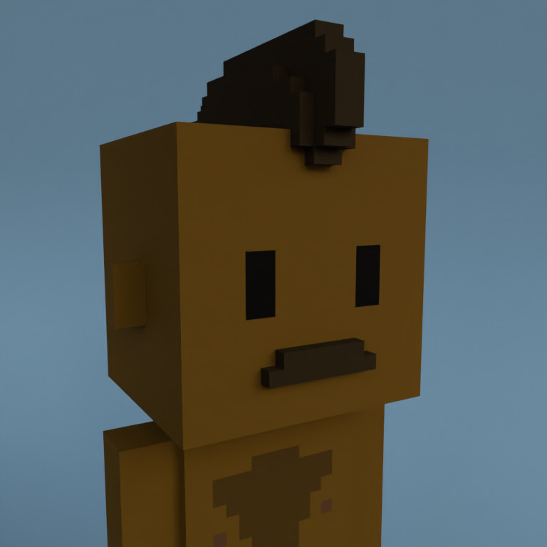 Meebit #3753 — Portrait