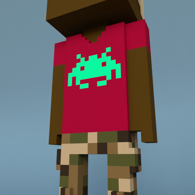 Meebit #3757 — Outfit