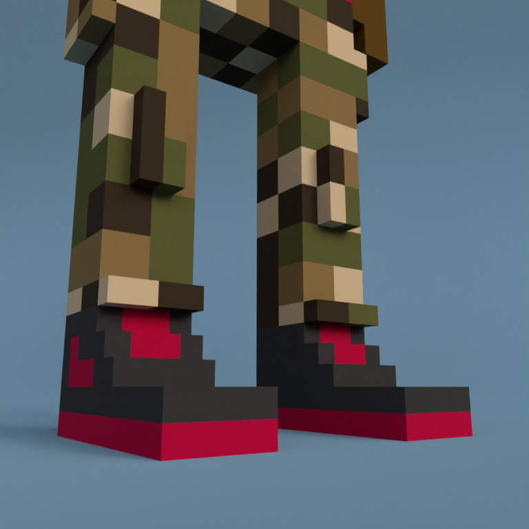 Meebit #3757 — Shoes