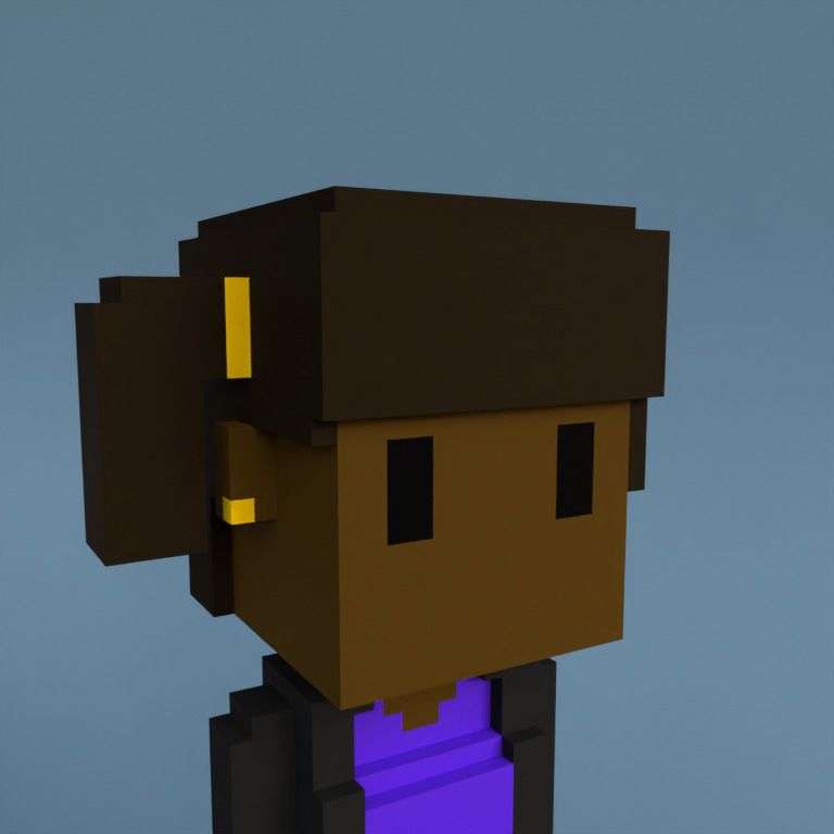Meebit #3760 — Portrait