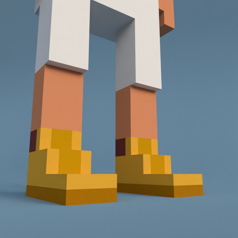 Meebit #3767 — Shoes