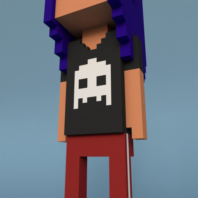 Meebit #3769 — Outfit
