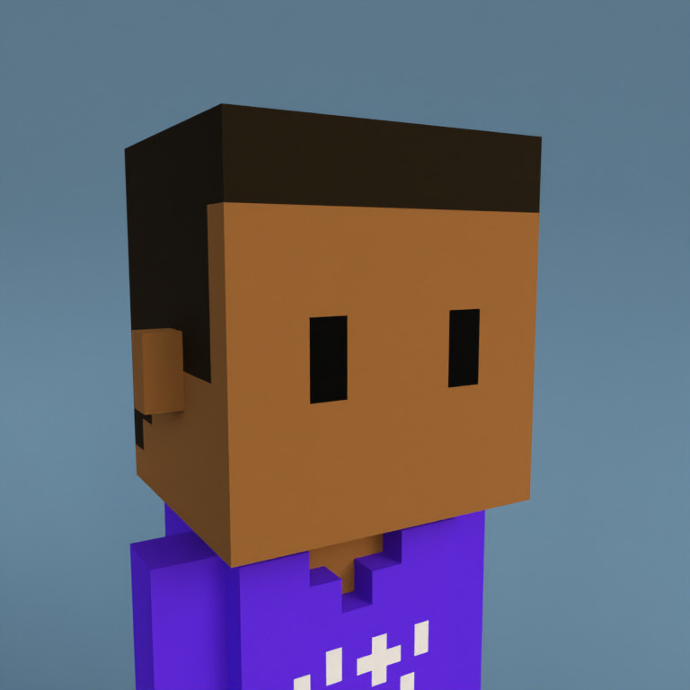 Meebit #3771 — Portrait