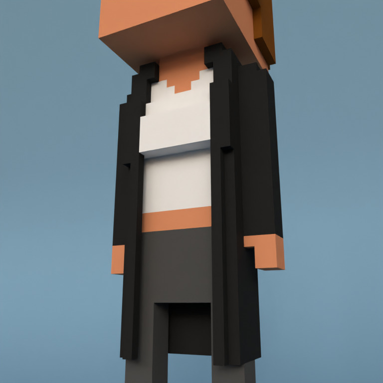 Meebit #3772 — Outfit