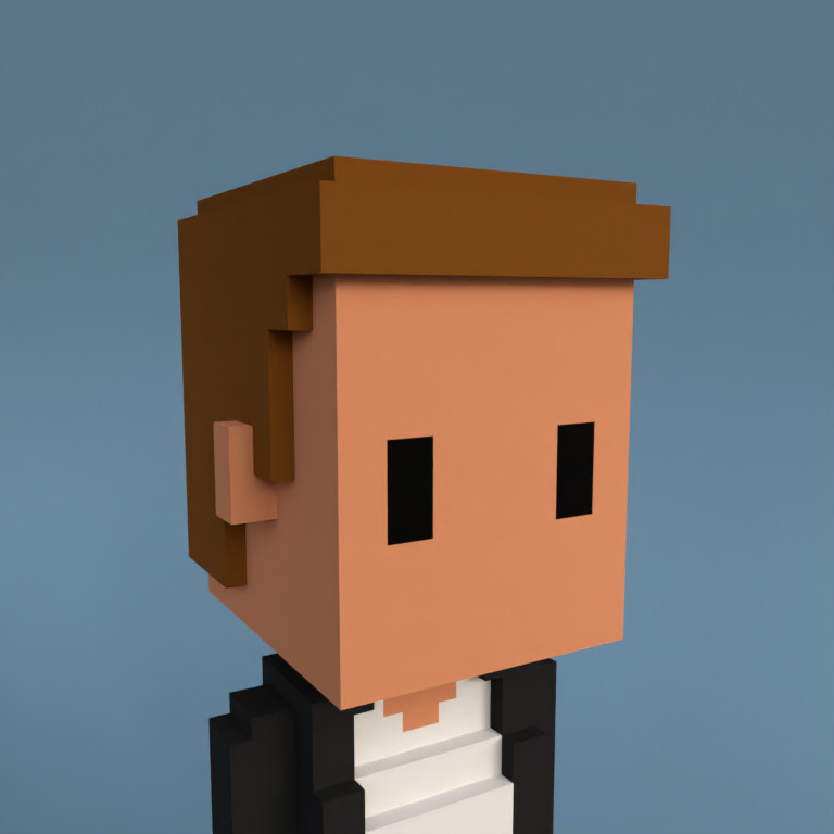 Meebit #3772 — Portrait
