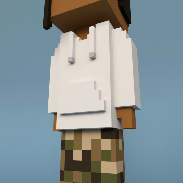 Meebit #3773 — Outfit