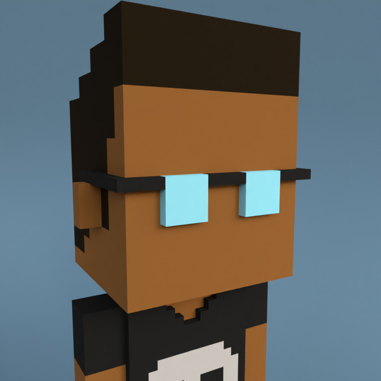 Meebit #3776 — Portrait