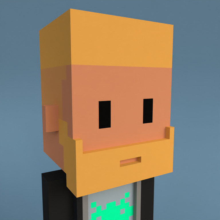 Meebit #3777 — Portrait