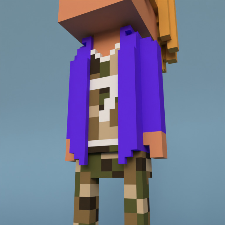 Meebit #3778 — Outfit