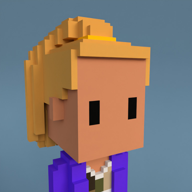 Meebit #3778 — Portrait