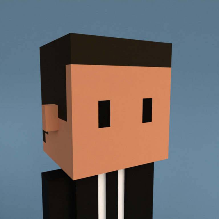 Meebit #3780 — Portrait