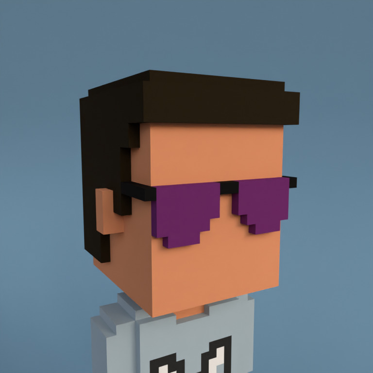 Meebit #3782 — Portrait