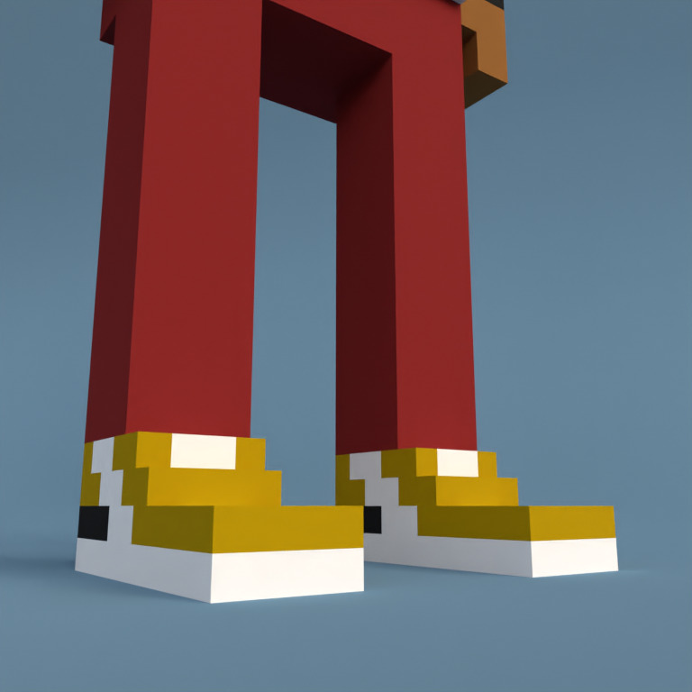 Meebit #3786 — Shoes