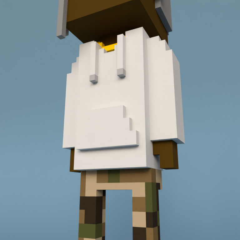 Meebit #3787 — Outfit