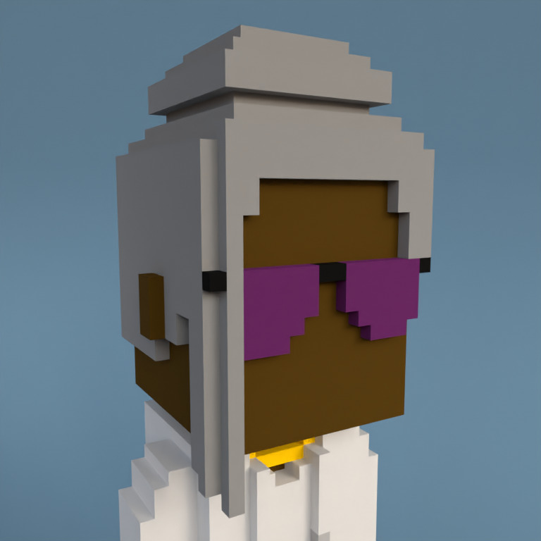 Meebit #3787 — Portrait