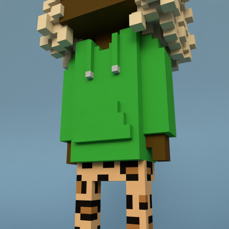 Meebit #3791 — Outfit
