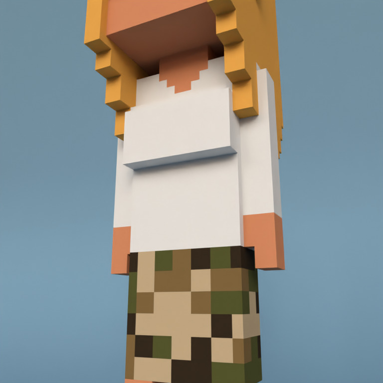 Meebit #3792 — Outfit