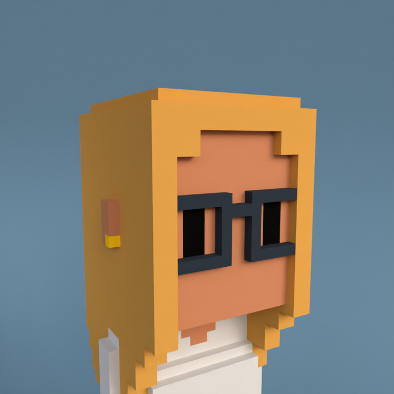 Meebit #3792 — Portrait