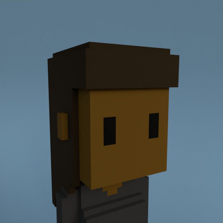 Meebit #3796 — Portrait