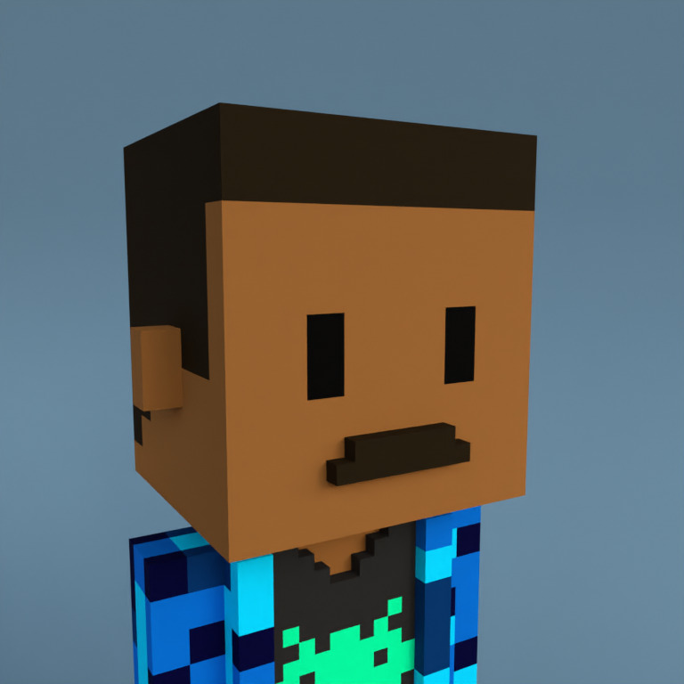 Meebit #3800 — Portrait