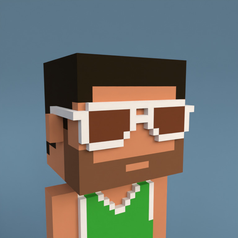 Meebit #3801 — Portrait