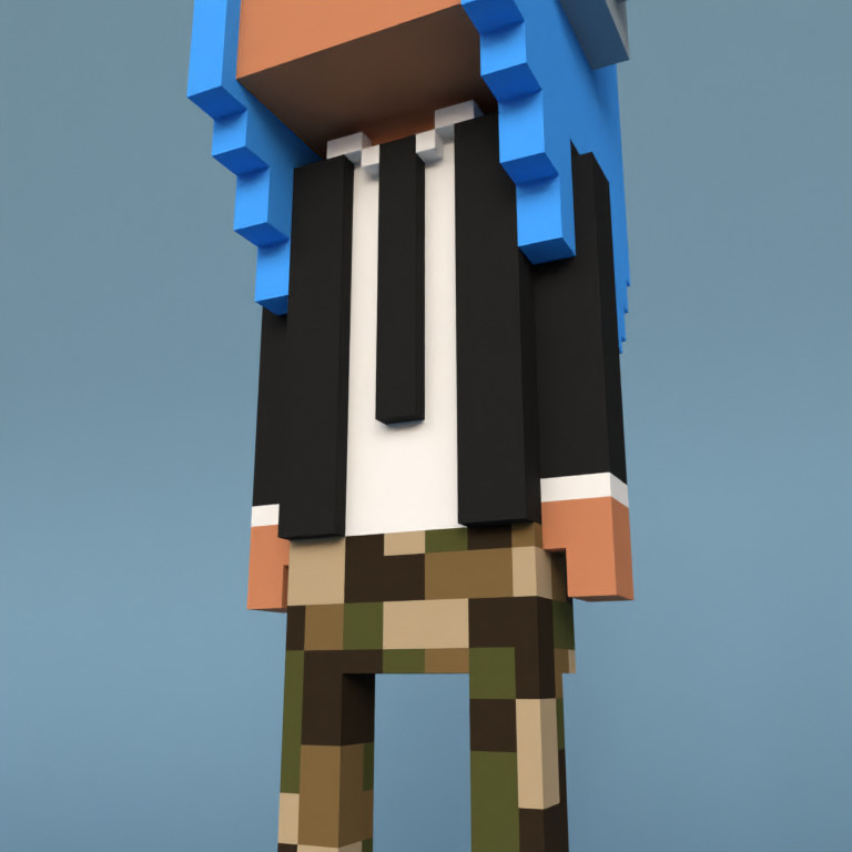 Meebit #3804 — Outfit