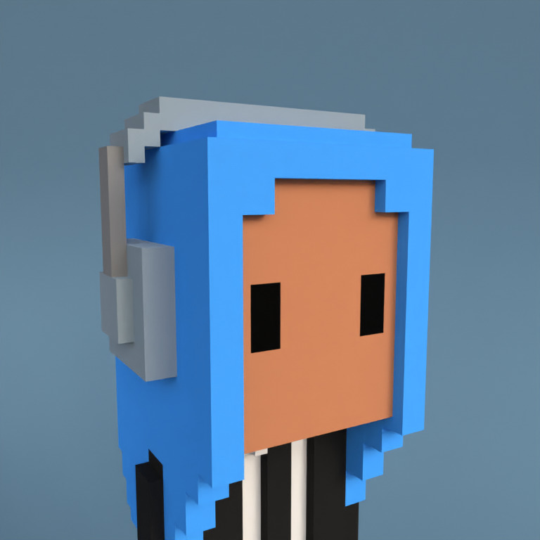 Meebit #3804 — Portrait