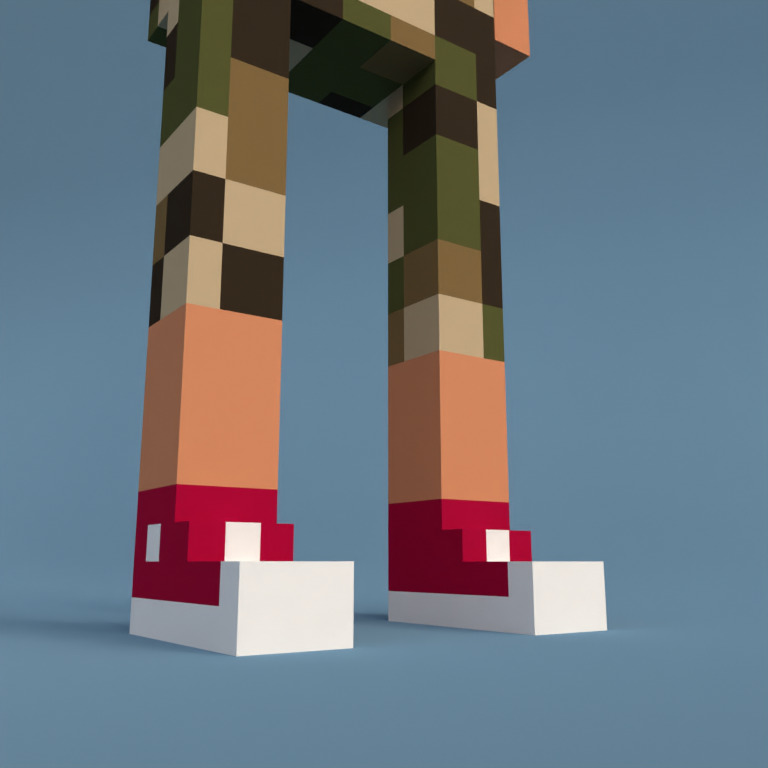 Meebit #3804 — Shoes