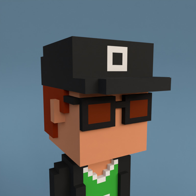 Meebit #3806 — Portrait