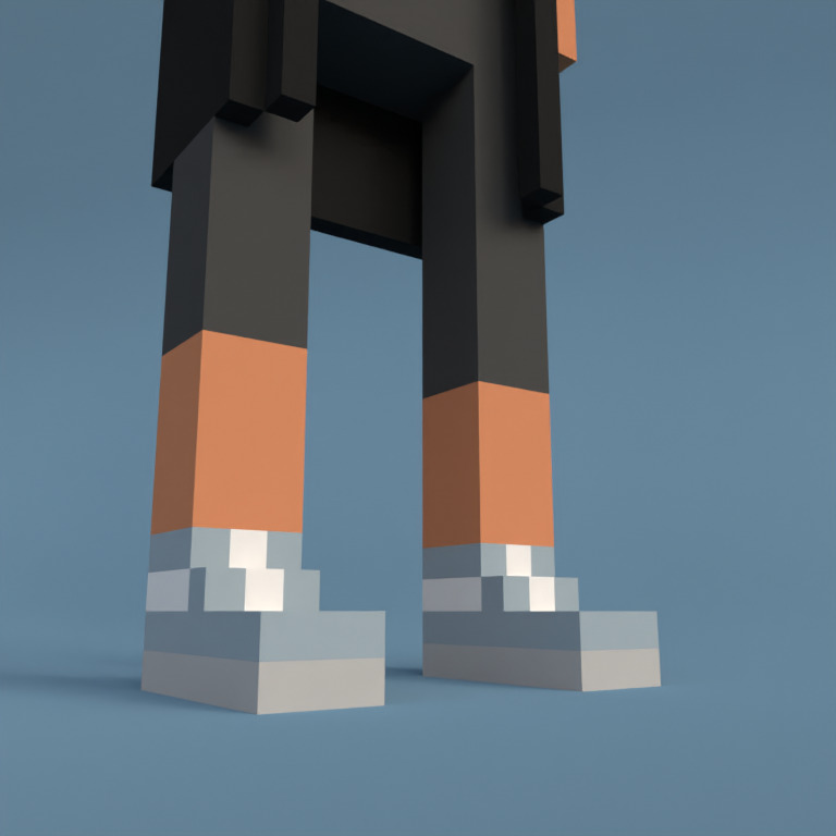 Meebit #3806 — Shoes