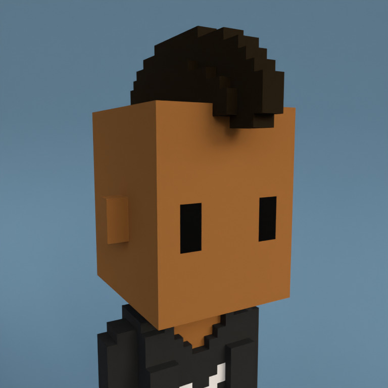 Meebit #3808 — Portrait