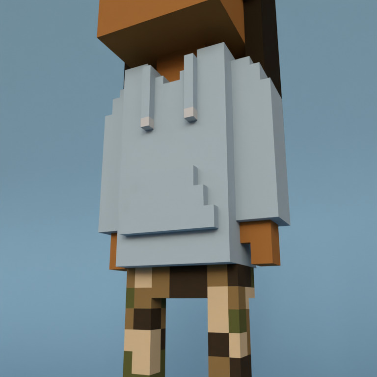 Meebit #3809 — Outfit