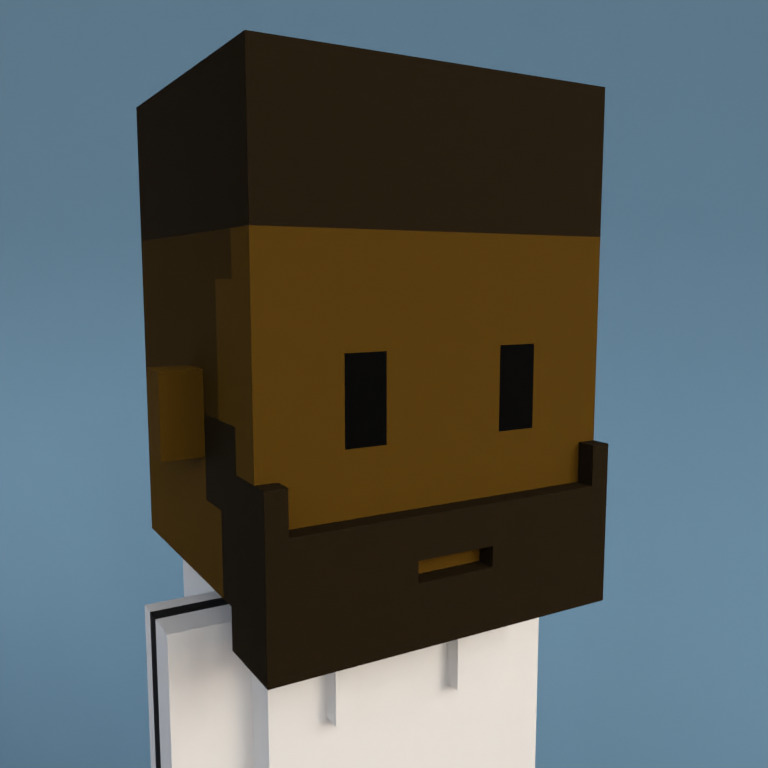 Meebit #3811 — Portrait
